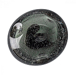 Бра с круглым плафоном из прозрачного стекла с пузырьками воздуха Effervia  варинант исполнения - 7 | Loft Concept в Твери