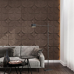 Гипсовая 3D панель с принтографией PM-20 варинант исполнения - 1 | Loft Concept в Твери