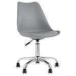 Офисный стул на металлическом основании EGGERY Grey варинант исполнения - 1 | Loft Concept в Твери