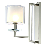 Бра с геометрическим каркасом из металла и цилиндрическим стеклянным плафоном Laurent варинант исполнения - 2 | Loft Concept в Твери