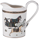 Чайный сервиз из фарфора с изображением лошадей на 6 персон 15 предметов Porcelain Horse Set  варинант исполнения - 4 | Loft Concept в Твери