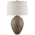 Настольная лампа с текстурным узором Movement of Smooth Lines варинант исполнения - 3 | Loft Concept в Твери