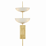 Бра настенное с 2-мя плафонами в форме чаши Symmetry варинант исполнения - 2 | Loft Concept в Твери