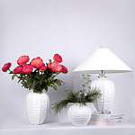 Декоративная ваза Valencia White варинант исполнения - 3 | Loft Concept в Твери