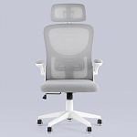 Кресло для компьютерного стола Easement Grey&White варинант исполнения - 2 | Loft Concept в Твери