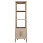 Этажерка Primo с тумбой шпон Светлый дуб варинант исполнения - 1 | Loft Concept в Твери