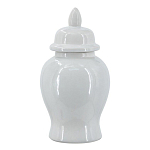 Ваза с крышкой однотонная Высота 31 см Chinoiserie Ceramics варинант исполнения - 12 | Loft Concept в Твери