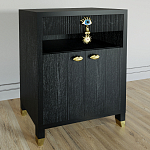 Комод Elsa Dreams Black Двухстворчатый  варинант исполнения - 1 | Loft Concept в Твери