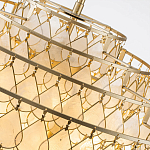 Люстра многоярусная с декором из натуральной морской ракушки Iridescent Light варинант исполнения - 6 | Loft Concept в Твери