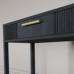 Элегантная Консоль Primo с выдвижным ящиком Черный дуб варинант исполнения - 4 | Loft Concept в Твери