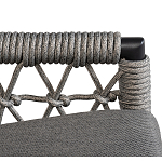 Кресло уличное темно-серое Street Bliss варинант исполнения - 4 | Loft Concept в Твери