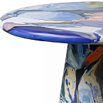 Дизайнерский журнальный стол с цветным орнаментом Unyly варинант исполнения - 3 | Loft Concept в Твери