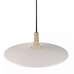 Подвесной светильник круглый в сочетании дерева и металла Space варинант исполнения - 2 | Loft Concept в Твери