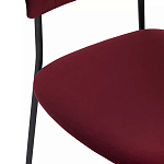 Стул мягкий с бархатистой велюровой спинкой и сиденьем Wine Chair варинант исполнения - 5 | Loft Concept в Твери