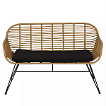 Кушетка плетеная из ротанга Wicker Сouch варинант исполнения - 1 | Loft Concept в Твери