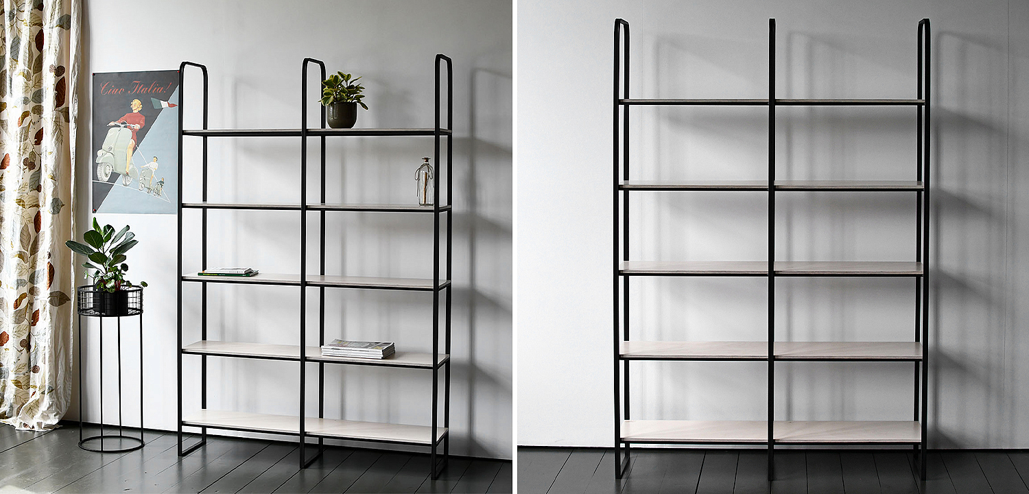 Стеллаж Barnett Industrial Metal Rust Rack Стеллаж Barnett Industrial Metal Rust Rack - Loft-Concept в Твери