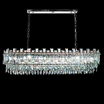 Люстра овальная с хрустальными подвесками Gorgeous Crystal Light варинант исполнения - 5 | Loft Concept в Твери