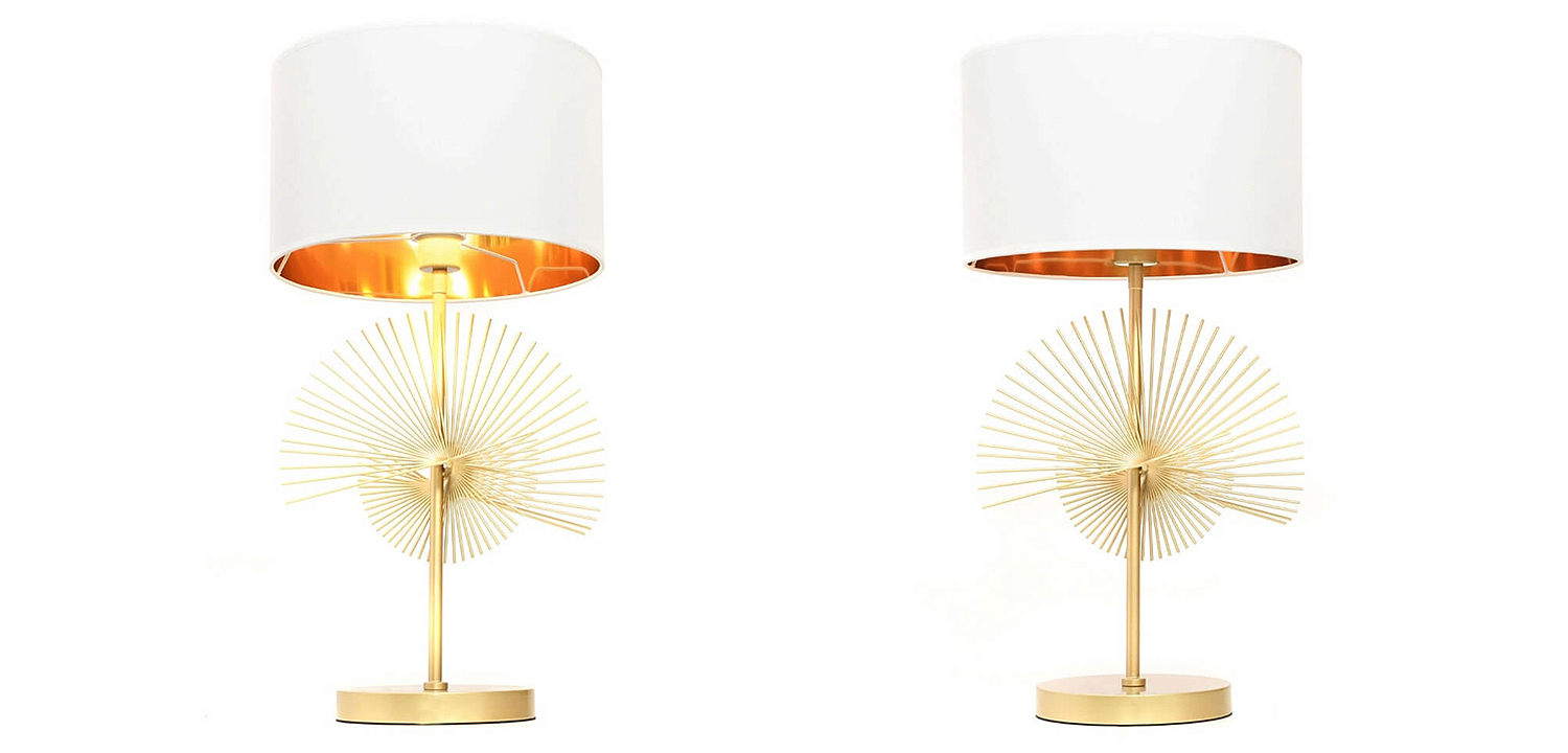 Настольная лампа Genoveva Table lamp white Настольная лампа Genoveva Table lamp white - Loft-Concept в Твери