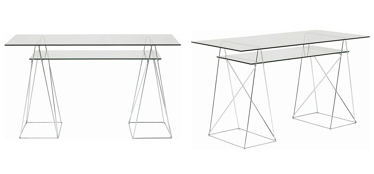Рабочий стол Transparent Elias Рабочий стол Transparent Elias - Loft-Concept в Твери