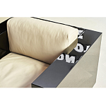 Дизайнерское кожаное кресло Poltronova Saratoga Armchair варинант исполнения - 7 | Loft Concept в Твери