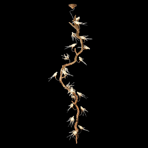 Вертикальная светодиодная люстра The swallow nest Maxi