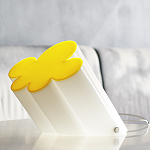 Настольная дизайнерская лампа Poltronova Passiflora Yellow Table Lamp варинант исполнения - 5 | Loft Concept в Твери