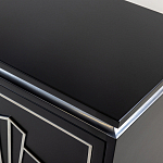 Черный комод в стиле арт-деко Luciano варинант исполнения - 7 | Loft Concept в Твери