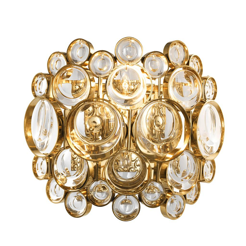 Бра Wall Lamp Avant Глянцевое золото Прозрачный (Transparent) Бра Wall Lamp Avant Глянцевое золото Прозрачный (Transparent) в Твери | Loft Concept