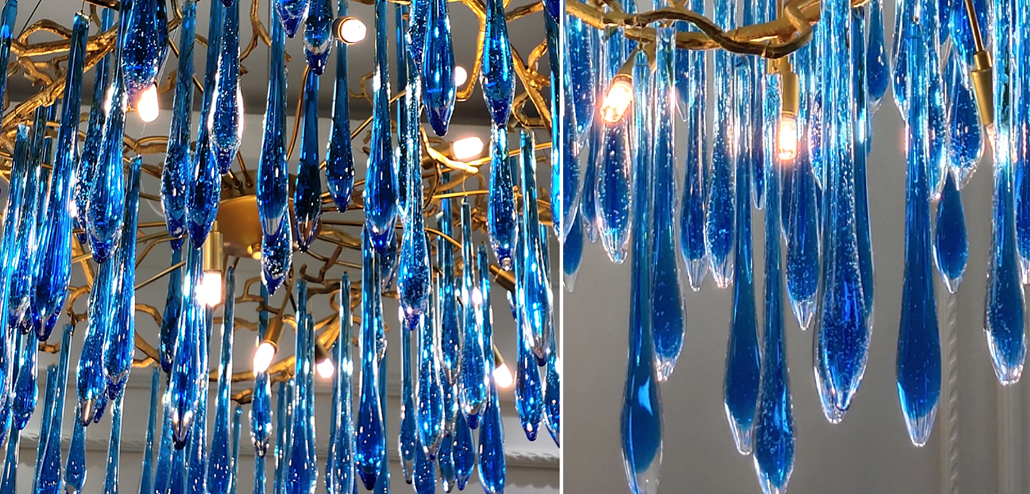 Люстра Blue Fountain Chandelier Люстра Blue Fountain Chandelier - Loft-Concept в Твери