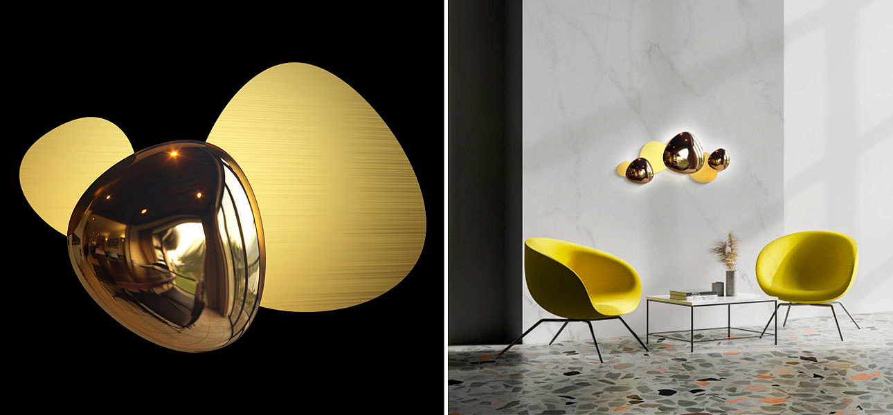 Бра Gold Matt & Gloss 1 Бра Gold Matt & Gloss 1 - Loft-Concept в Твери