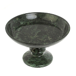 Фруктовница большая из натурального камня Змеевик Шабровский Natural Stone Fruit Bowls варинант исполнения - 2 | Loft Concept в Твери