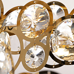 Люстра подвесная из золотых колец 57 см Golden Circles варинант исполнения - 10 | Loft Concept в Твери