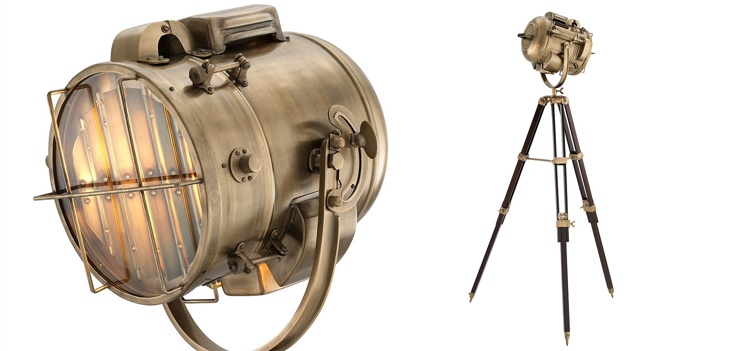 Торшер Eichholtz Floor Lamp Atlantic brass Торшер Eichholtz Floor Lamp Atlantic brass - Loft-Concept в Твери