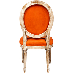 Стул из натурального бука оранжевое с цветным принтом Impressionism in Color варинант исполнения - 2 | Loft Concept в Твери