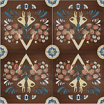 Плитка с узором Клубника варинант исполнения - 1 | Loft Concept в Твери