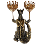 Подсвечник в виде дракона Dragon with Two Candlesticks варинант исполнения - 12 | Loft Concept в Твери