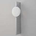 Бра с круглым зеркальным диском на прямоугольном соновании Reflection Circle Glow варинант исполнения - 1 | Loft Concept в Твери