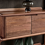 Стеллаж в гостиную для книг Moon Walnut Furniture варинант исполнения - 7 | Loft Concept в Твери