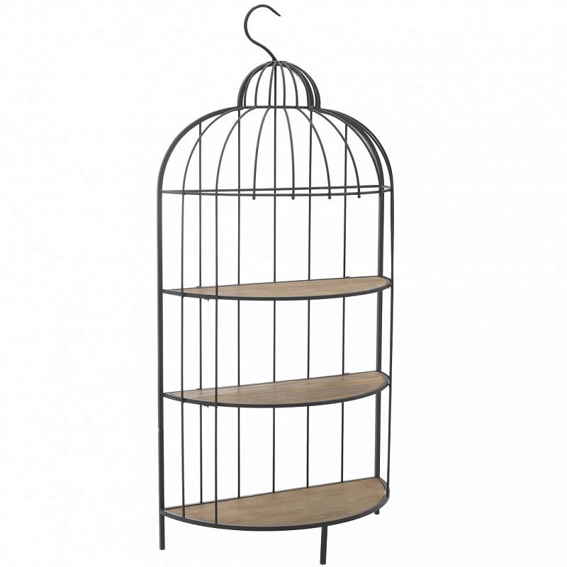 Стеллаж Cage Rack Big Черный Бежевый Стеллаж Cage Rack Big Черный Бежевый в Твери | Loft Concept