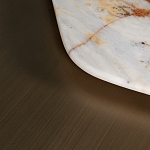 Столик журнальный Promontory с мрамором варинант исполнения - 3 | Loft Concept в Твери