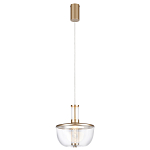 Подвесной светильник с плафоном из акрила и металлическим основанием Blanton 23 варинант исполнения - 4 | Loft Concept в Твери