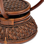 Столик кофейный из ротанга Eloise варинант исполнения - 2 | Loft Concept в Твери