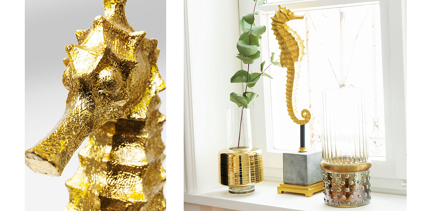 Статуэтка Golden Sea Horse - Loft-Concept в Твери