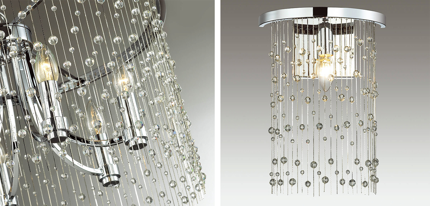 Бра Hailstorm Rain Wall lamp chrome Бра Hailstorm Rain Wall lamp chrome - Loft-Concept в Твери