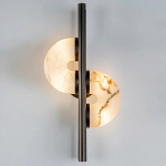 Бра  с фигурным мраморным рассеивателем Spiral of Warm Light варинант исполнения - 10 | Loft Concept в Твери