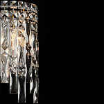 Бра с хрустальными подвесками прозрачного цвета Хром Ludivine Lighting варинант исполнения - 3 | Loft Concept в Твери