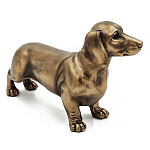 Статуэтка такса с реалистичными деталями и гладкой поверхностью Dachshund Style варинант исполнения - 2 | Loft Concept в Твери