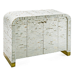 Буфет в гостиную с инкрустацией  Mother of Pearl Inlay Cabinet варинант исполнения - 4 | Loft Concept в Твери