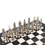 Шахматы Ренессанс с доской из натурального мрамора Decorative Thematic Chess варинант исполнения - 3 | Loft Concept в Твери
