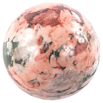 Шар декоративный из натурального камня Креноид Natural Stone Spheres 7.5 см варинант исполнения - 1 | Loft Concept в Твери